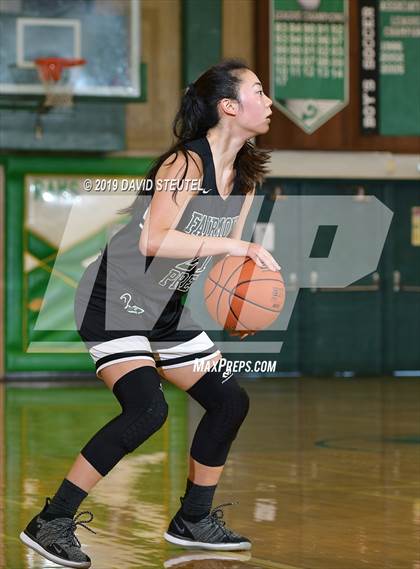Thumbnail 2 in Lincoln vs. Fairmont Prep (St. Mary's Stockton MLK Showcase) photogallery.