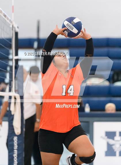 Thumbnail 2 in Burbank vs Somerset (Hondo Volleyball Tournament) photogallery.