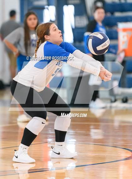Thumbnail 1 in Burbank vs Somerset (Hondo Volleyball Tournament) photogallery.