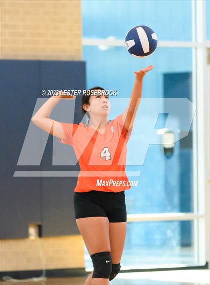 Thumbnail 3 in Burbank vs Somerset (Hondo Volleyball Tournament) photogallery.