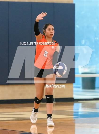 Thumbnail 3 in Burbank vs Somerset (Hondo Volleyball Tournament) photogallery.