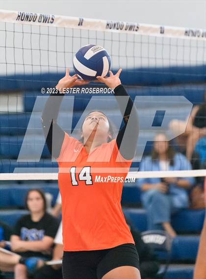 Thumbnail 1 in Burbank vs Somerset (Hondo Volleyball Tournament) photogallery.