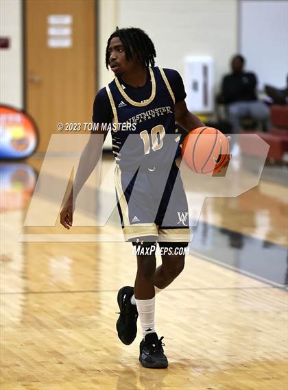 Thumbnail 1 in Victory Christian Center vs. Westminster Catawba Christian photogallery.