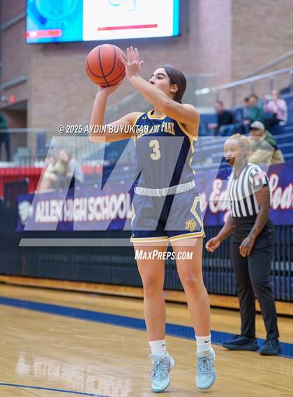 Thumbnail 2 in Highland Park vs. Emerson (Allen Eagles Hoopfest) photogallery.