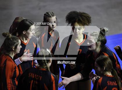 Thumbnail 2 in Lamar vs. Platte Valley (CHSAA 3A Final Four) photogallery.