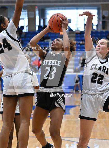 Thumbnail 2 in Clark vs Steele (UIL 6A Region 4 Final) photogallery.