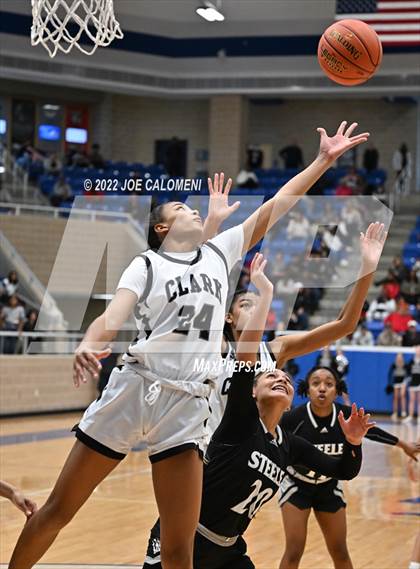 Thumbnail 1 in Clark vs Steele (UIL 6A Region 4 Final) photogallery.