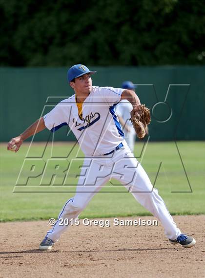 Thumbnail 1 in Bellarmine College Prep vs Turlock (Boras Classic North Bracket) photogallery.