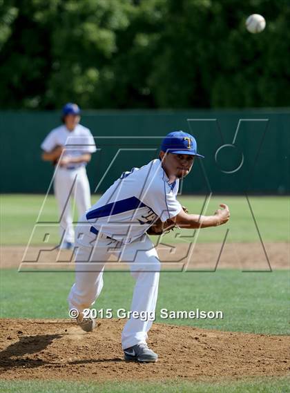 Thumbnail 3 in Bellarmine College Prep vs Turlock (Boras Classic North Bracket) photogallery.