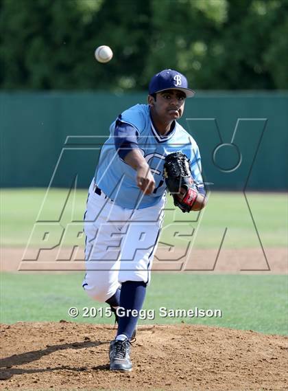 Thumbnail 2 in Bellarmine College Prep vs Turlock (Boras Classic North Bracket) photogallery.