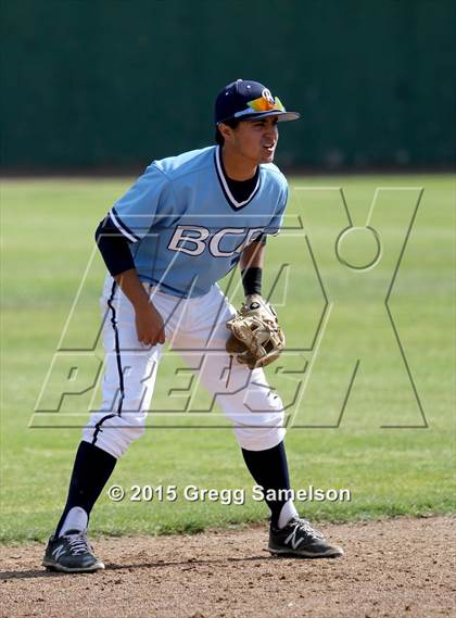 Thumbnail 3 in Bellarmine College Prep vs Turlock (Boras Classic North Bracket) photogallery.