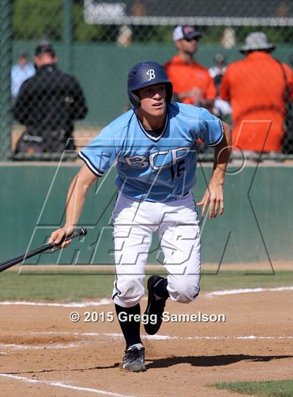 Thumbnail 2 in Bellarmine College Prep vs Turlock (Boras Classic North Bracket) photogallery.