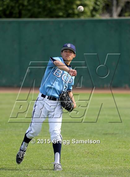 Thumbnail 1 in Bellarmine College Prep vs Turlock (Boras Classic North Bracket) photogallery.