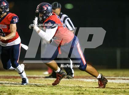 Thumbnail 3 in Bakersfield Christian vs. San Joaquin Memorial (CIF CS D3 Final) photogallery.