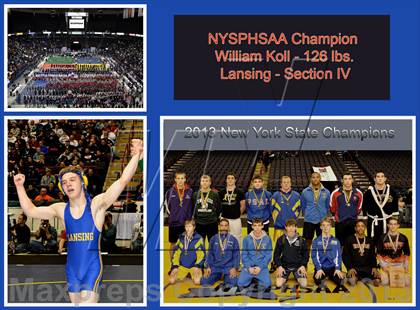 Thumbnail 1 in 2013 NYSPHSAA Boys Wrestling Championships (D2 Finals & Podiums) photogallery.