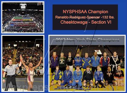 Thumbnail 2 in 2013 NYSPHSAA Boys Wrestling Championships (D2 Finals & Podiums) photogallery.