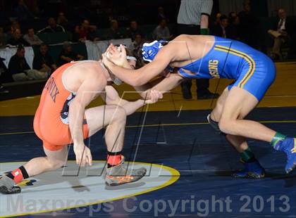 Thumbnail 1 in 2013 NYSPHSAA Boys Wrestling Championships (D2 Finals & Podiums) photogallery.