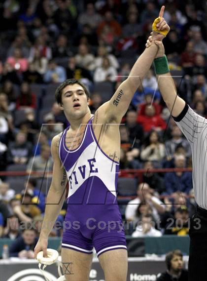 Thumbnail 1 in 2013 NYSPHSAA Boys Wrestling Championships (D2 Finals & Podiums) photogallery.