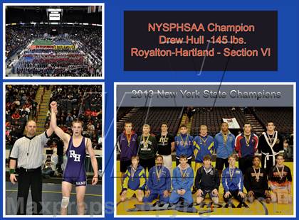 Thumbnail 1 in 2013 NYSPHSAA Boys Wrestling Championships (D2 Finals & Podiums) photogallery.