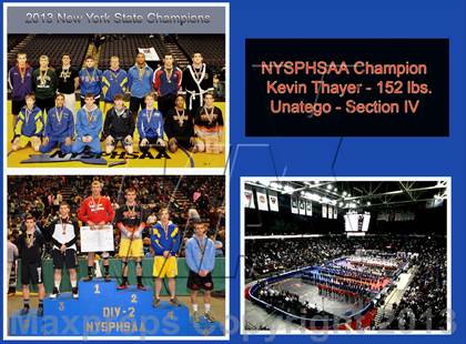 Thumbnail 2 in 2013 NYSPHSAA Boys Wrestling Championships (D2 Finals & Podiums) photogallery.