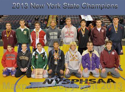 Thumbnail 2 in 2013 NYSPHSAA Boys Wrestling Championships (D2 Finals & Podiums) photogallery.