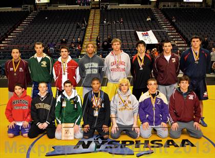 Thumbnail 3 in 2013 NYSPHSAA Boys Wrestling Championships (D2 Finals & Podiums) photogallery.