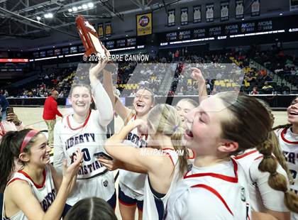 Thumbnail 3 in Meridian @ Liberty Christian (VHSL Class 3 State Final) photogallery.