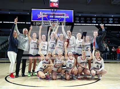 Thumbnail 1 in Meridian @ Liberty Christian (VHSL Class 3 State Final) photogallery.