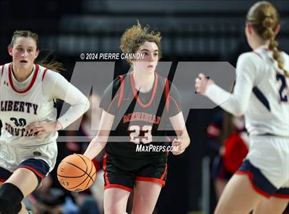Thumbnail 2 in Meridian @ Liberty Christian (VHSL Class 3 State Final) photogallery.