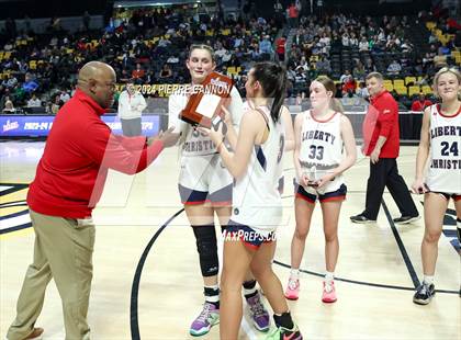 Thumbnail 2 in Meridian @ Liberty Christian (VHSL Class 3 State Final) photogallery.