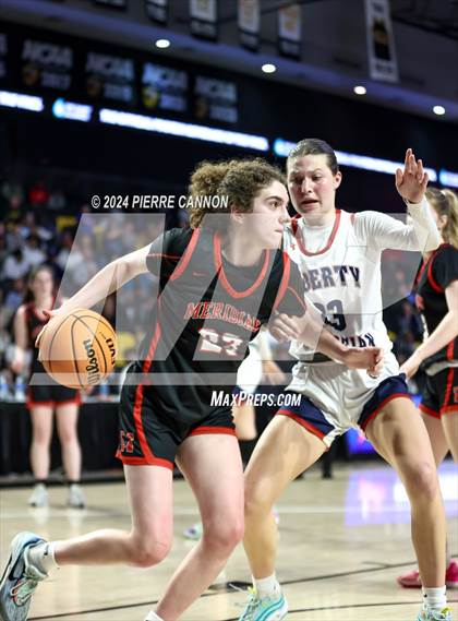 Thumbnail 3 in Meridian @ Liberty Christian (VHSL Class 3 State Final) photogallery.