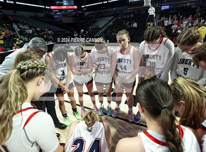 Thumbnail 2 in Meridian @ Liberty Christian (VHSL Class 3 State Final) photogallery.