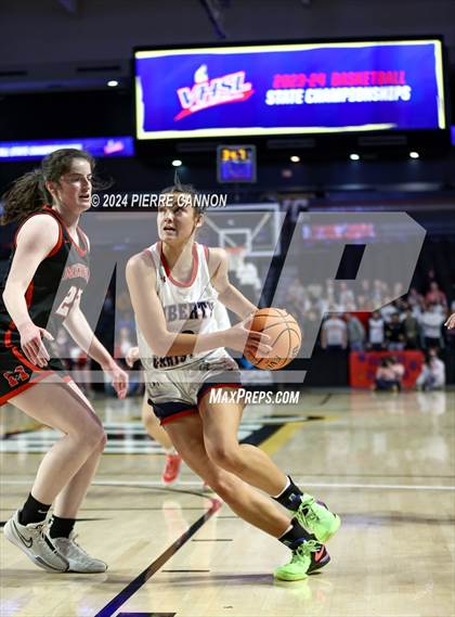 Thumbnail 3 in Meridian @ Liberty Christian (VHSL Class 3 State Final) photogallery.