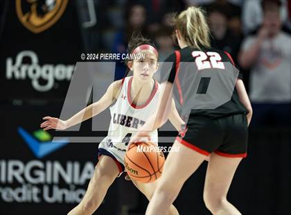 Thumbnail 3 in Meridian @ Liberty Christian (VHSL Class 3 State Final) photogallery.