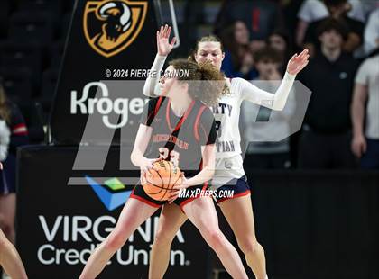 Thumbnail 2 in Meridian @ Liberty Christian (VHSL Class 3 State Final) photogallery.