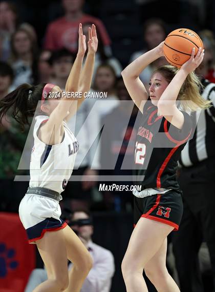Thumbnail 2 in Meridian @ Liberty Christian (VHSL Class 3 State Final) photogallery.
