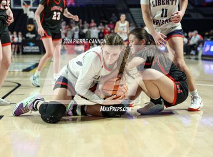 Thumbnail 3 in Meridian @ Liberty Christian (VHSL Class 3 State Final) photogallery.