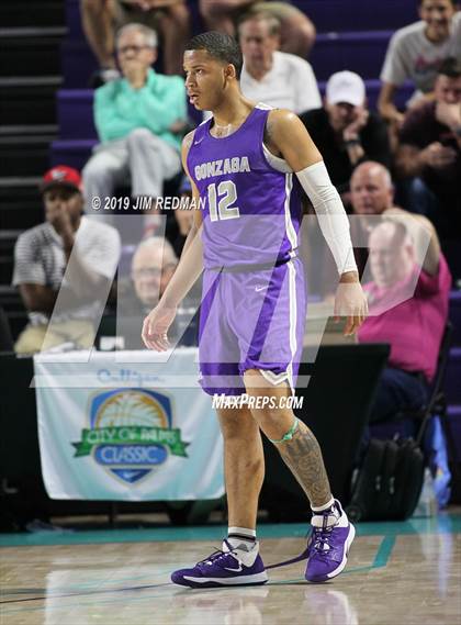 Thumbnail 3 in IMG Academy vs. Gonzaga (City of Palms Classic) photogallery.
