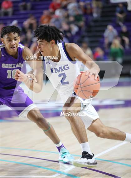 Thumbnail 3 in IMG Academy vs. Gonzaga (City of Palms Classic) photogallery.