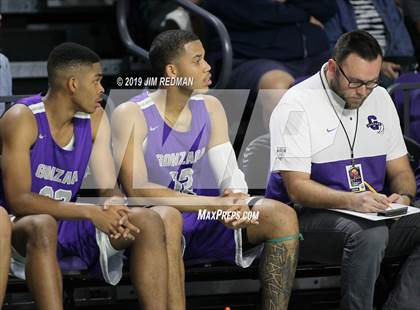 Thumbnail 2 in IMG Academy vs. Gonzaga (City of Palms Classic) photogallery.