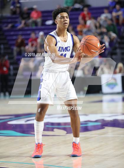 Thumbnail 3 in IMG Academy vs. Gonzaga (City of Palms Classic) photogallery.