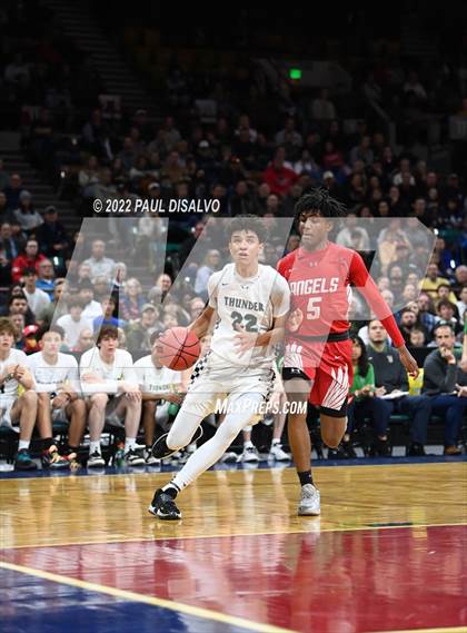 Thumbnail 3 in ThunderRidge vs. Denver East (CHSAA 5A Final Four) photogallery.