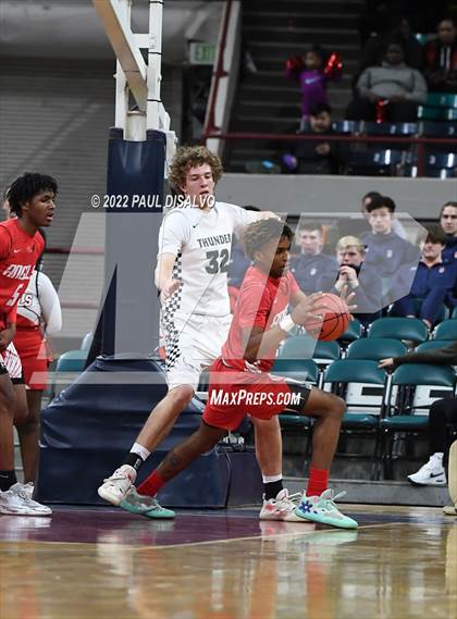 Thumbnail 3 in ThunderRidge vs. Denver East (CHSAA 5A Final Four) photogallery.