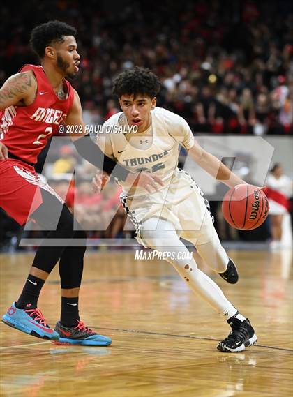Thumbnail 2 in ThunderRidge vs. Denver East (CHSAA 5A Final Four) photogallery.