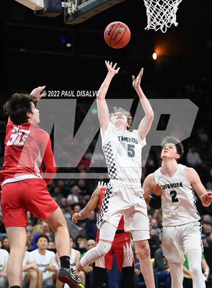 Thumbnail 3 in ThunderRidge vs. Denver East (CHSAA 5A Final Four) photogallery.