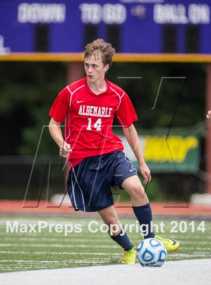 Thumbnail 1 in Albemarle vs Godwin (VHSL 5A Semifinal Playoff) photogallery.