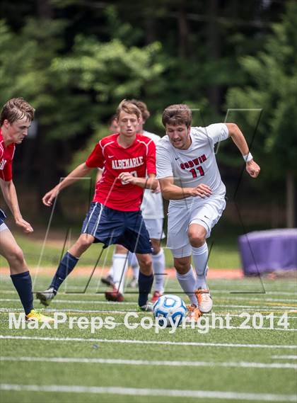 Thumbnail 2 in Albemarle vs Godwin (VHSL 5A Semifinal Playoff) photogallery.