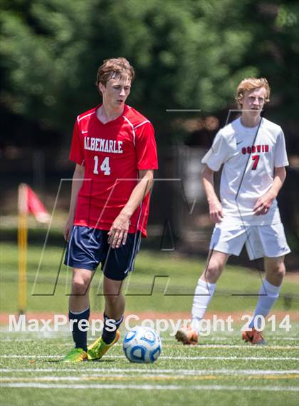 Thumbnail 3 in Albemarle vs Godwin (VHSL 5A Semifinal Playoff) photogallery.