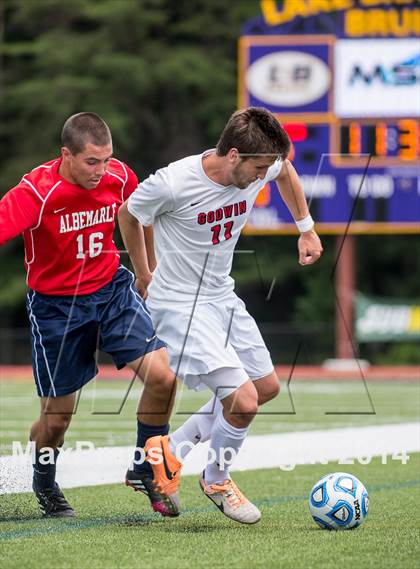 Thumbnail 2 in Albemarle vs Godwin (VHSL 5A Semifinal Playoff) photogallery.