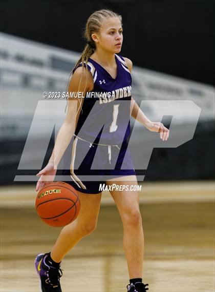 Thumbnail 2 in Grand Island @ Lincoln Northeast (HAC Basketball Tournament) photogallery.